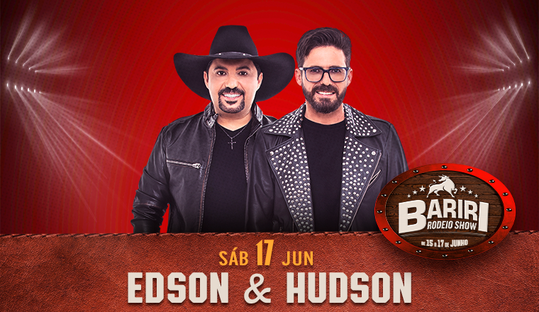 Bariri Rodeio Show - Edson e Hudson em Bariri