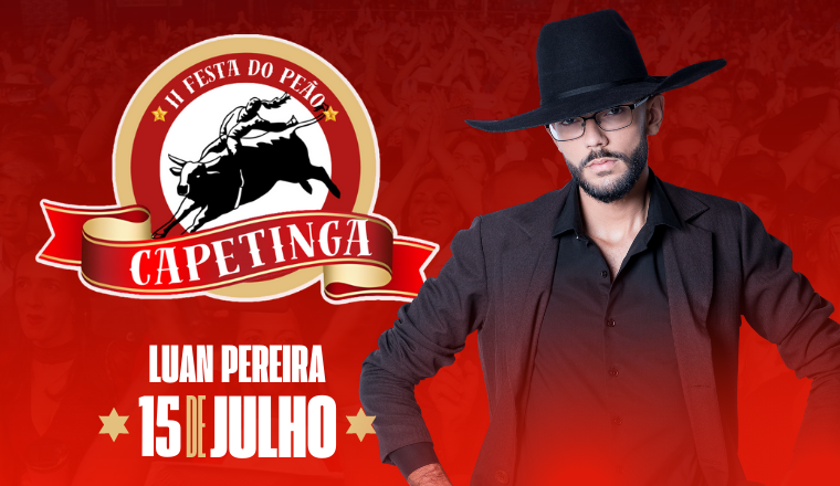 Festa Do Peão De Capetinga - Luan Pereira