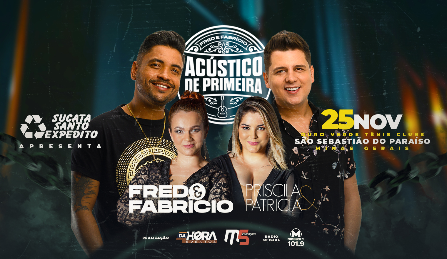 Fred e Fabrício em São Sebastião do Paraíso