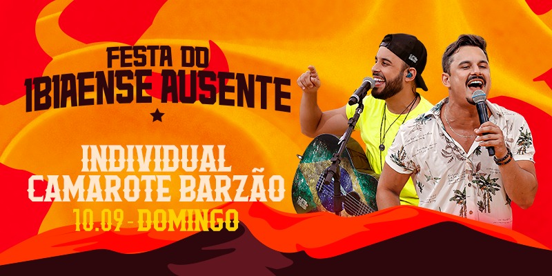 Clayton e Romário - Festa do Ibiaense Ausente em Ibiá