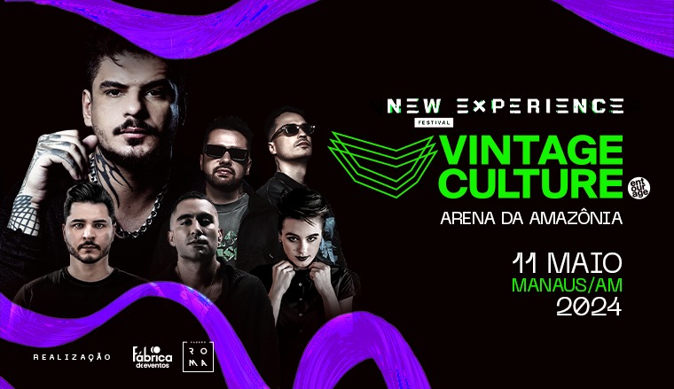 New Experience Festival - Vintage Culture em Manaus