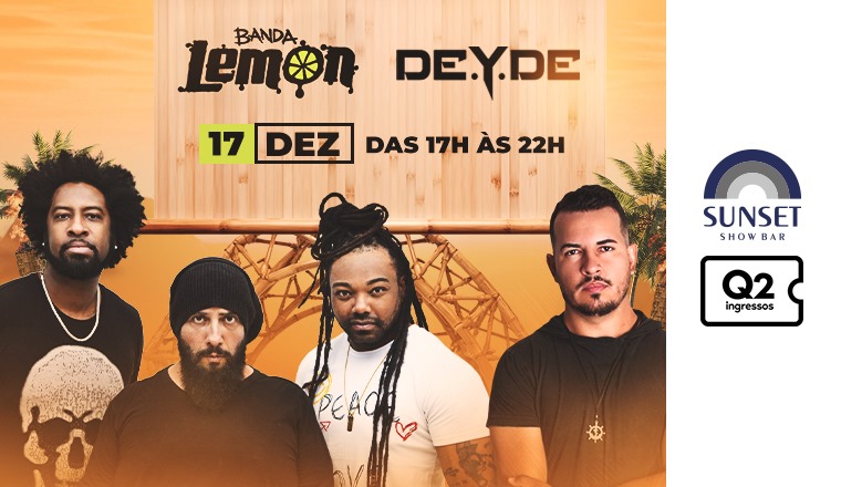 Sunset Show Bar | Banda Lemon em São José do Rio Pardo