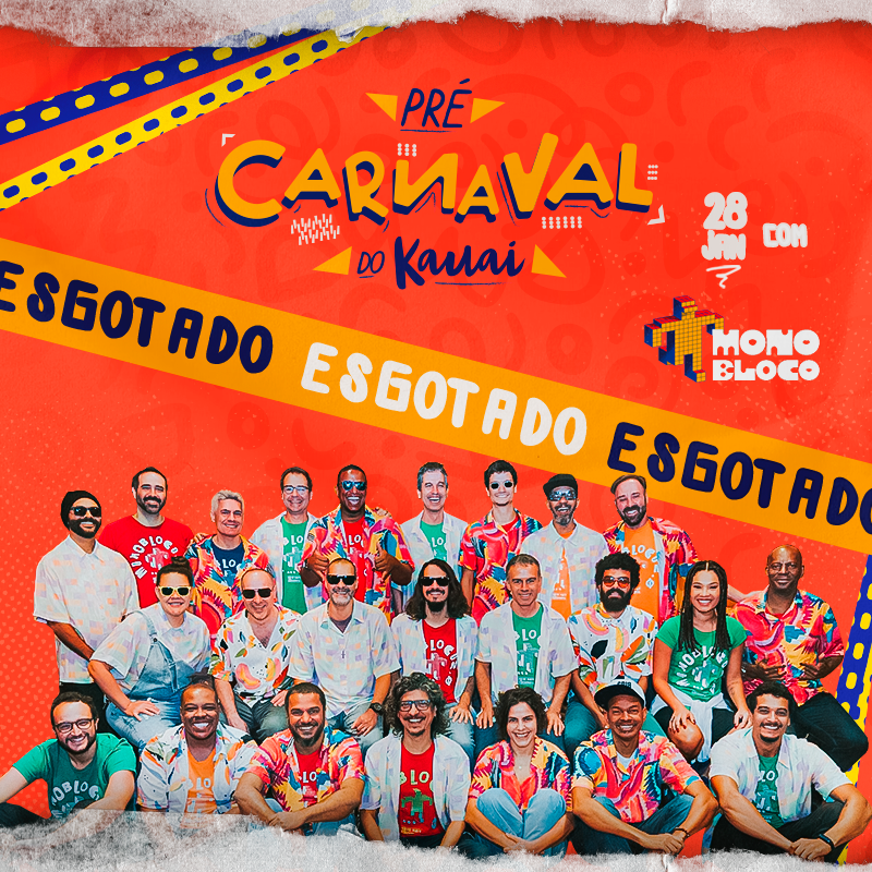 Pré Carnaval do Kauai com Monobloco em Ribeirão Preto