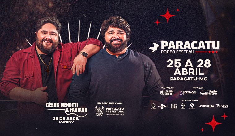 Paracatu Rodeo Festival - César Menotti e Fabiano em Paracatu
