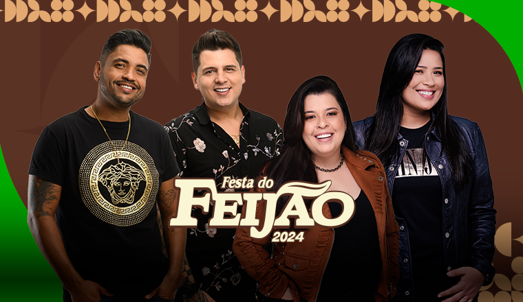 Fred e Fabrício + Rayane e Rafaela - Festa do Feijão 2024 em Lagoa Formosa