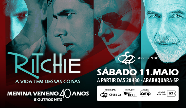 Ritchie - Turnê 40 Anos em Araraquara