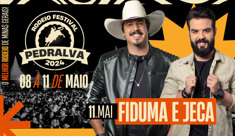 Fiduma e Jeca - Rodeio Festival Pedralva 2024