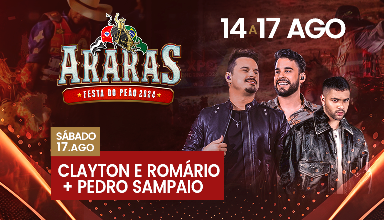 Clayton e Romário + Pedro Sampaio - Festa do Peão de Araras