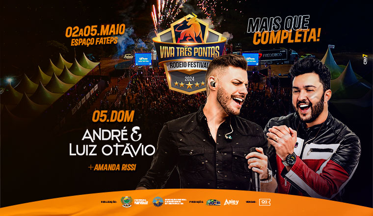 Viva Três Pontas Rodeio Festival 2024 - André e Luiz Otávio