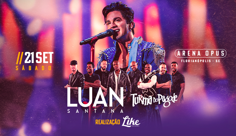 Luan Santana + Turma do Pagode em São José