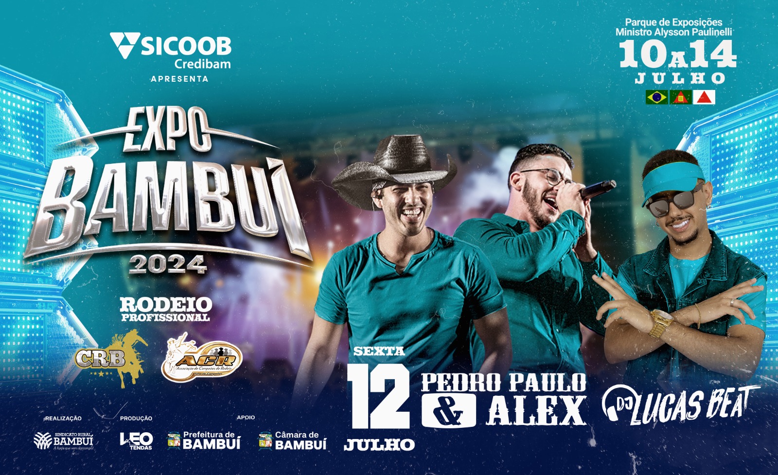 52º Expobambuí 2024 - Pedro Paulo e Alex + Dj Lucas Beat