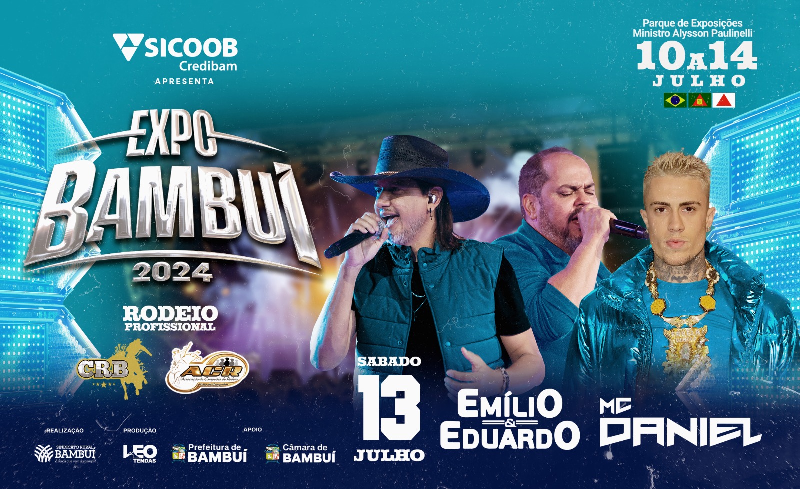 52º Expobambuí 2024 - Emílio e Eduardo + Mc Daniel
