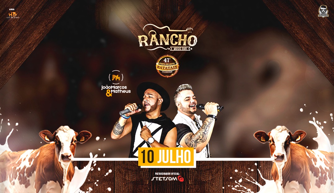 João Marcos e Matheus - Rancho Music Bar em Batatais