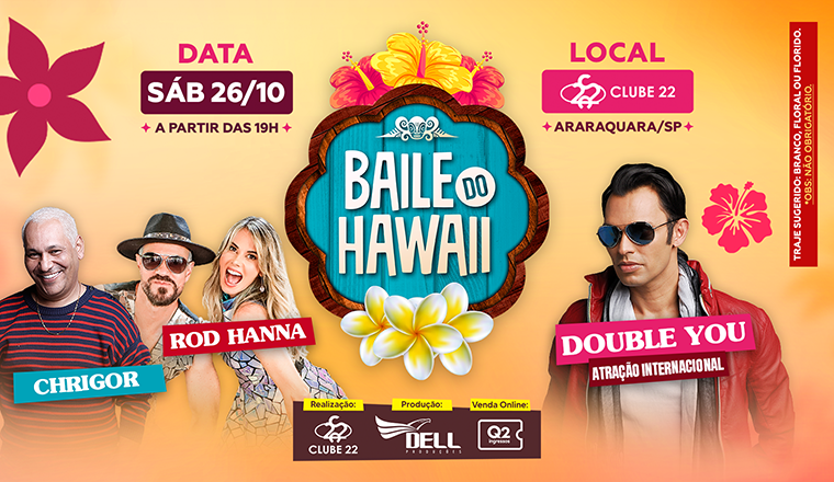 Baile do Hawaii em Araraquara