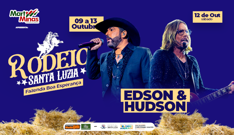 Rodeio Santa Luzia 2024 - Edson e Hudson