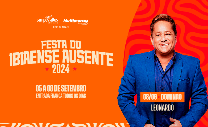 Leonardo - Ibiaense Ausente 2024 em Ibiá