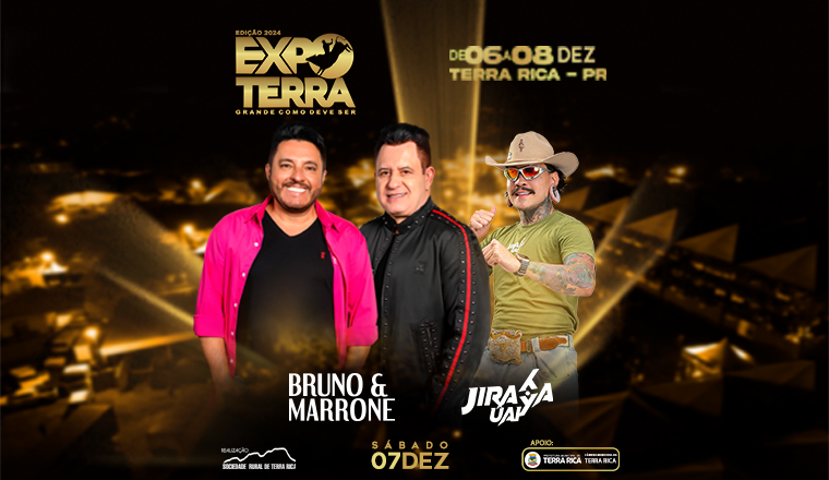 Bruno e Marrone + Jiraya Uai - Expoterra em Terra Rica