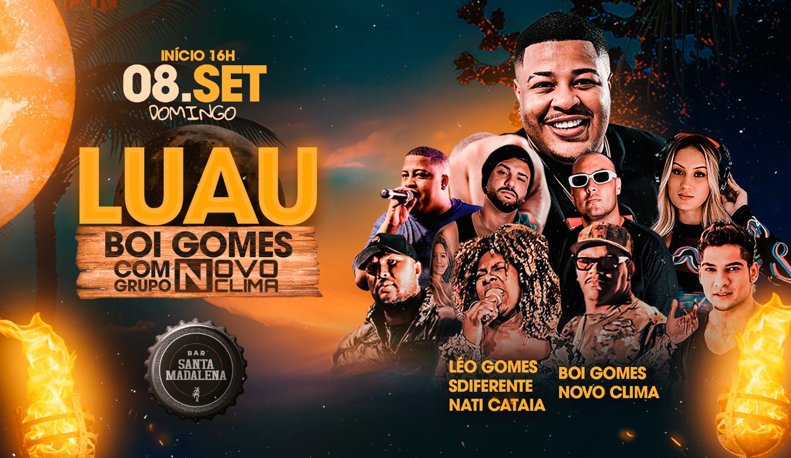 Luau Boi Gomes em Marília