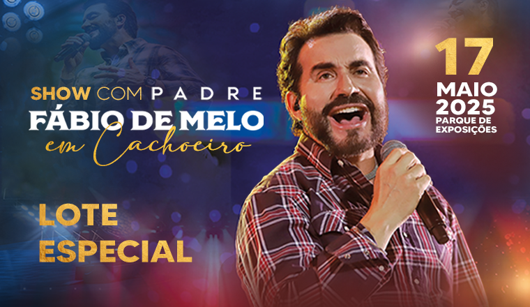 Show Pe Fábio de Melo em Cachoeiro de Itapemirim