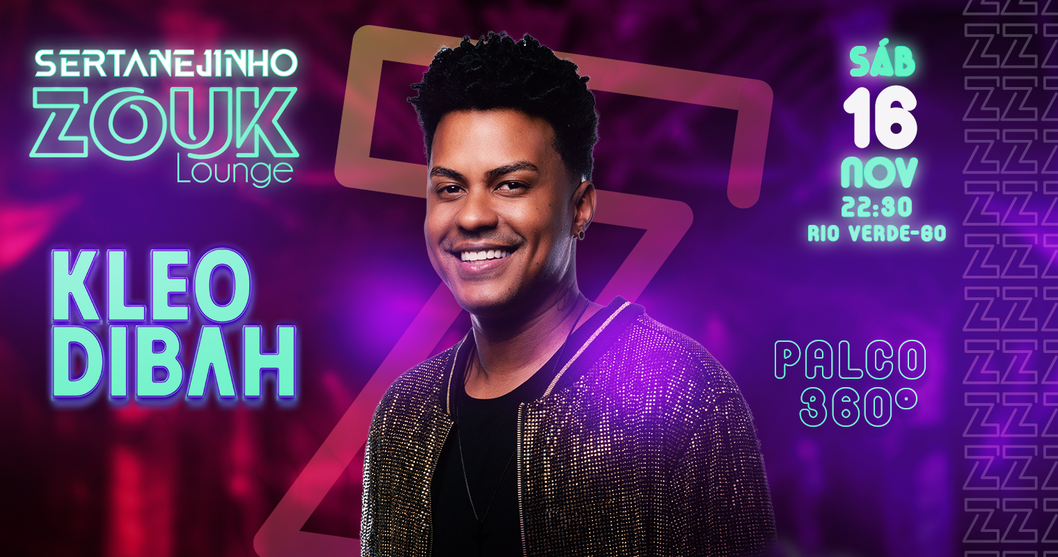 Kleo Dibah - Zouk Lounge em Rio Verde