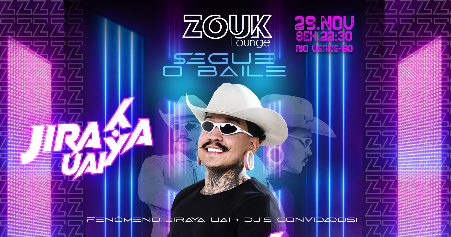 Jiraya Uai - Zouk Lounge em Rio Verde