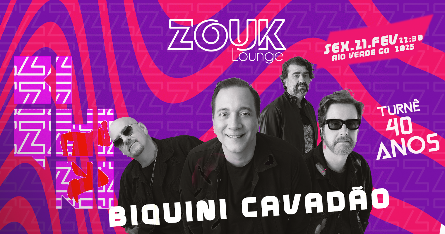 Zouk Lounge - Biquini Cavadão em Rio Verde