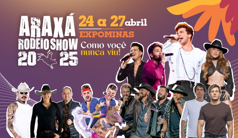 Araxá Rodeio Show 2025 - Luan Santana + JetLag