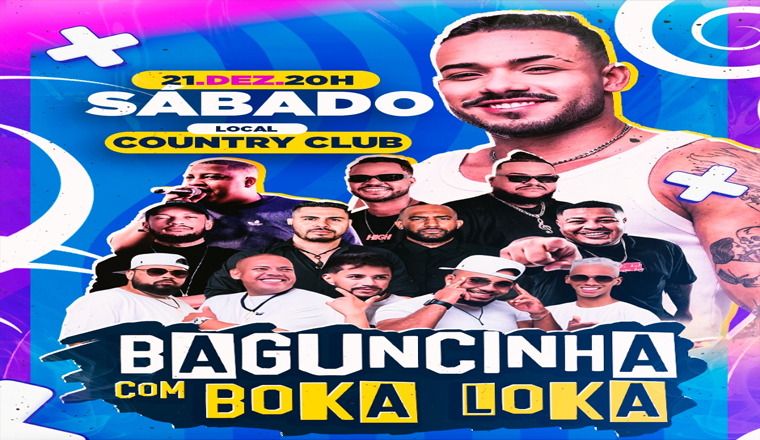 Baguncinha com Boka Loka em Marília