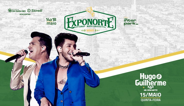 Exponorte - Hugo e Guilherme em Sinop