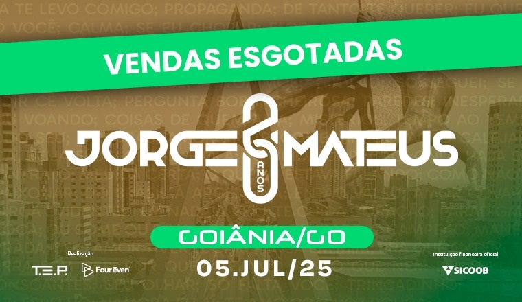 Jorge e Mateus 20 Anos em Goiânia