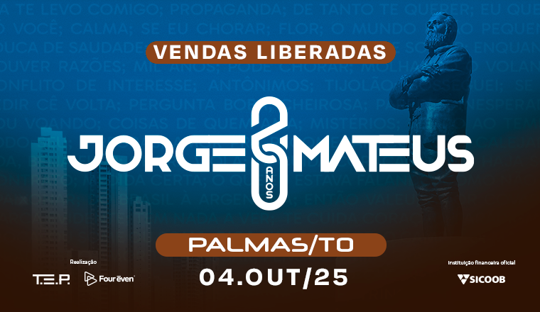 Jorge e Mateus 20 Anos em Palmas