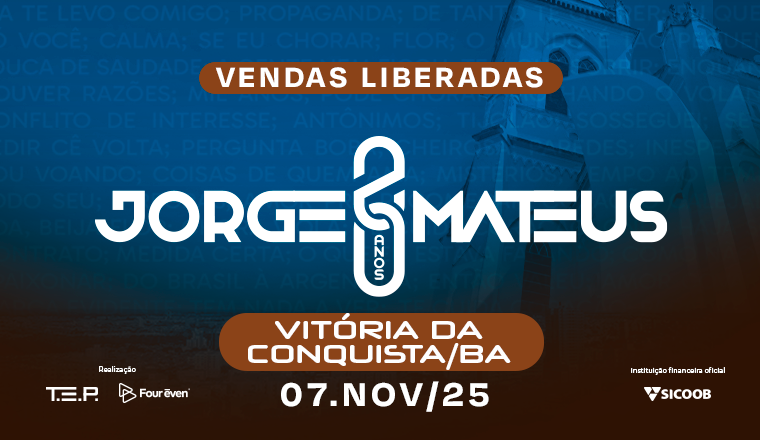 Jorge e Mateus 20 Anos em Vitória da Conquista