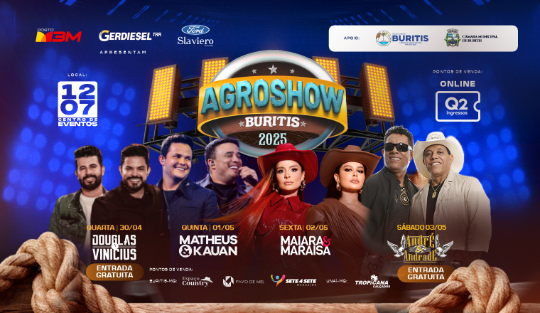 Agroshow Buritis 2025 - Matheus e Kauan