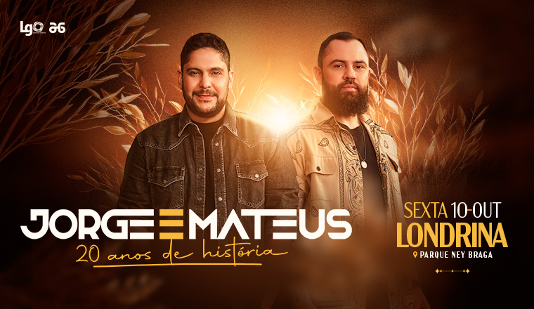 Jorge e Mateus em Londrina