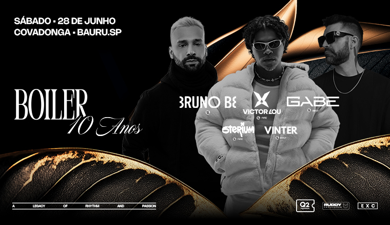 Boiler 10 Anos em Bauru