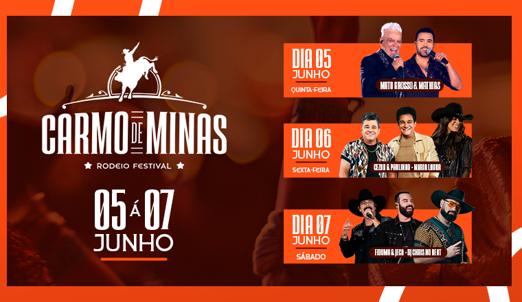 Carmo de Minas Rodeo Festival 2025 - Fiduma e Jeca