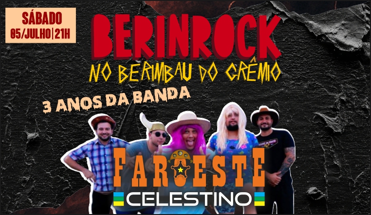 Berinrock no Berimbau do Grêmio em Garça