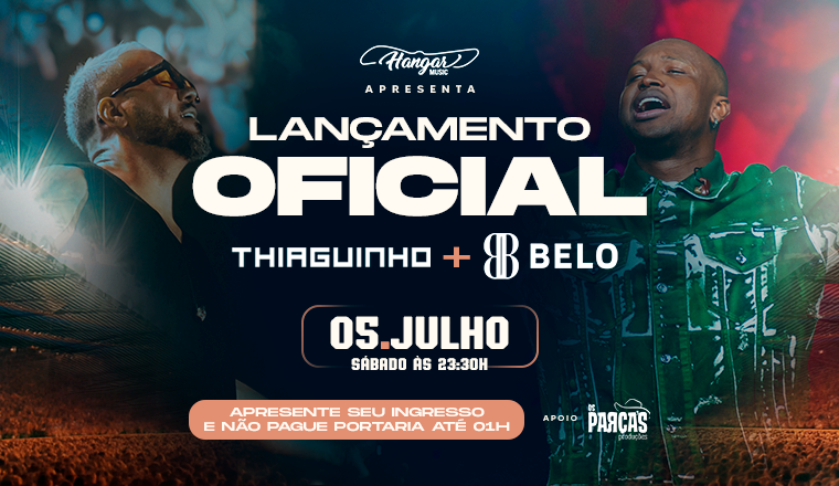 Lançamento Oficial Thiaguinho + Belo em Birigui